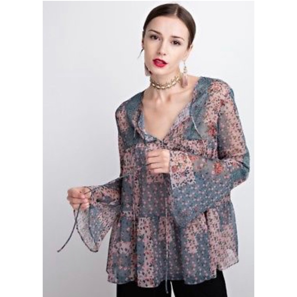 Piper and scoot top, Medium